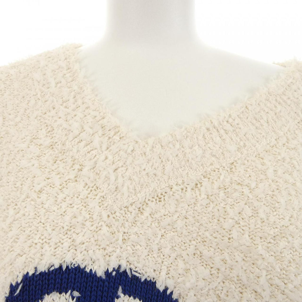 Chanel Knit Sweater Navy — view 6