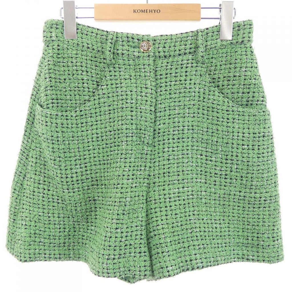 Chanel Shorts Green