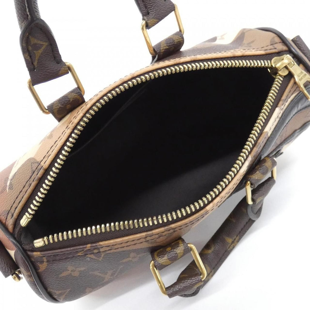 Louis Vuitton Monogram LV Portrait Keepall Bandouliere 25 Boston — view 6