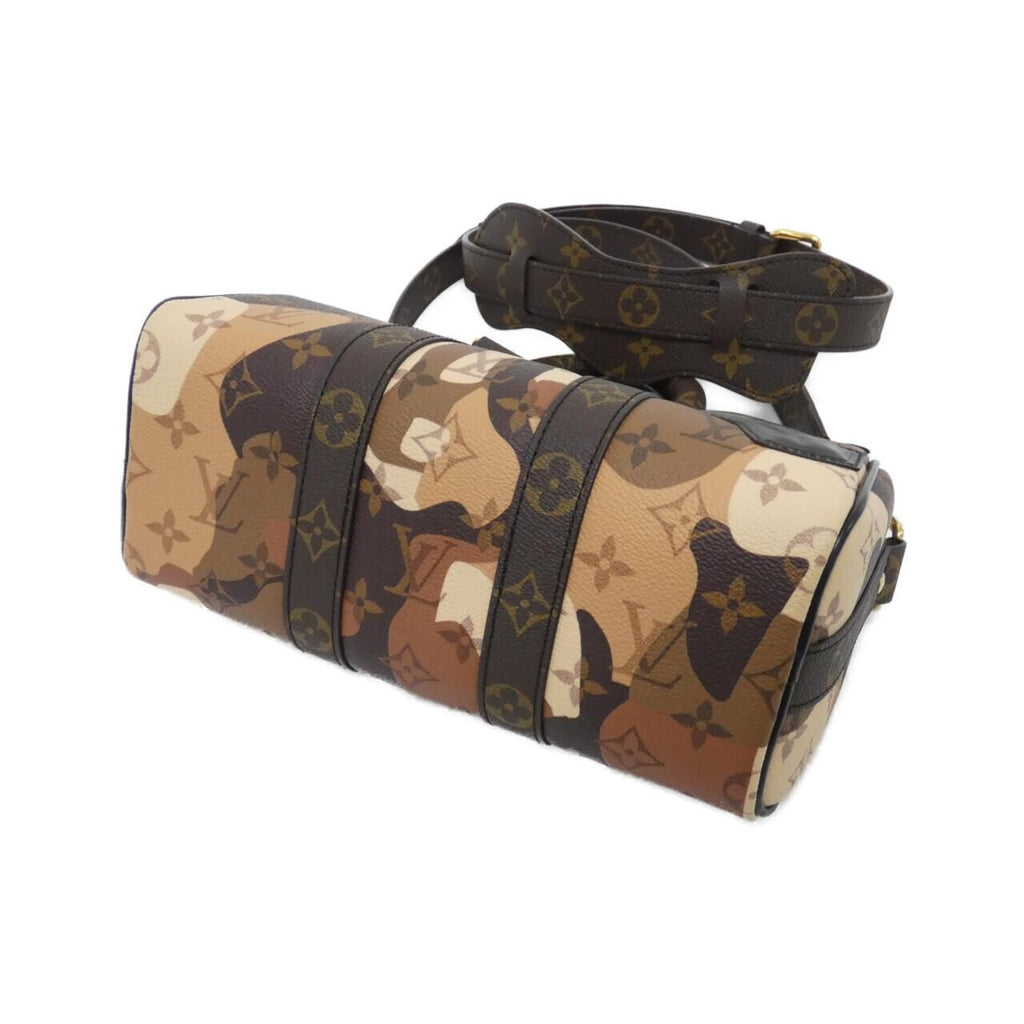 Louis Vuitton Monogram LV Portrait Keepall Bandouliere 25 Boston — view 3