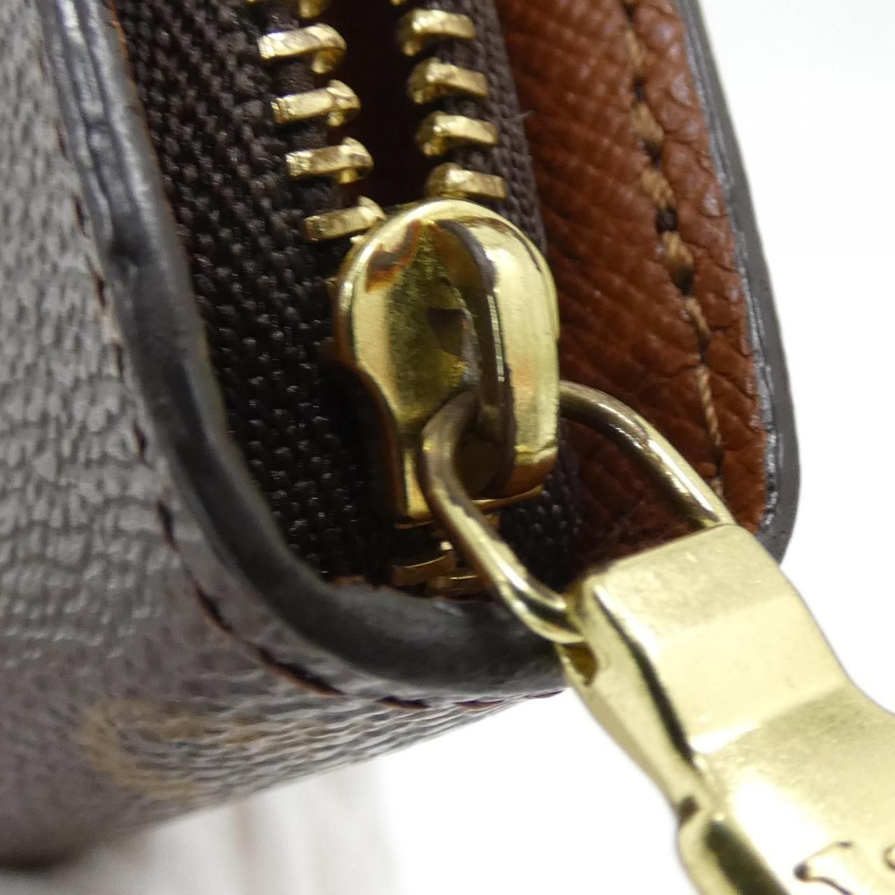 Louis Vuitton Monogram Porte Monet Zip Wallet — view 5