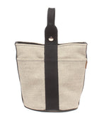 Hermes Handbag Silver Saxo PM — view 2