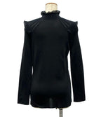 Hermes Frill High Neck Knit 40 Sweater — view 2