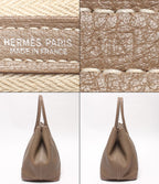 Hermes Tote Silver Garden Party PM — view 4