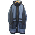 Hermes Rain Coat Zip Up Pocket Navy TK