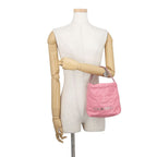 Chanel 22 Mini CC Logo Shiny Calfskin 2-Way Shoulder — view 4