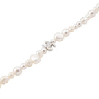 Chanel Necklace Faux Pearl CC Logo — view 2