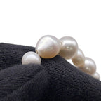 Chanel Necklace Faux Pearl CC Logo — view 8