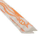Hermes Scarf Twill Book Boucles Et Maillons — view 4