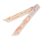 Hermes Scarf Twill Book Boucles Et Maillons — view 2
