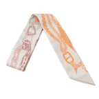 Hermes Scarf Twill Book Boucles Et Maillons