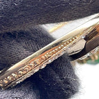 Chanel Brooch CC Logo Rhinestone — view 8
