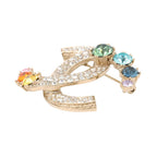 Chanel Brooch CC Logo Rhinestone — view 2