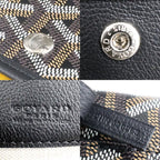 Goyard Saint Louis PM Black Tote Din Canvas Leather with Clip — view 7