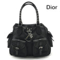 Dior Vintage Brea Hand Bag Nylon Khaki