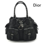 Dior Vintage Brea Hand Bag Nylon Khaki