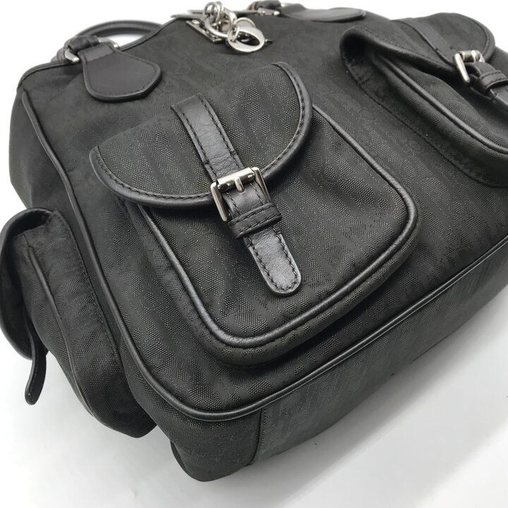 Dior Vintage Brea Hand Bag Nylon Khaki — view 6