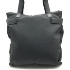 Gucci Military Helmet Tote Shoulder Bag Leather Canvas Black — view 2