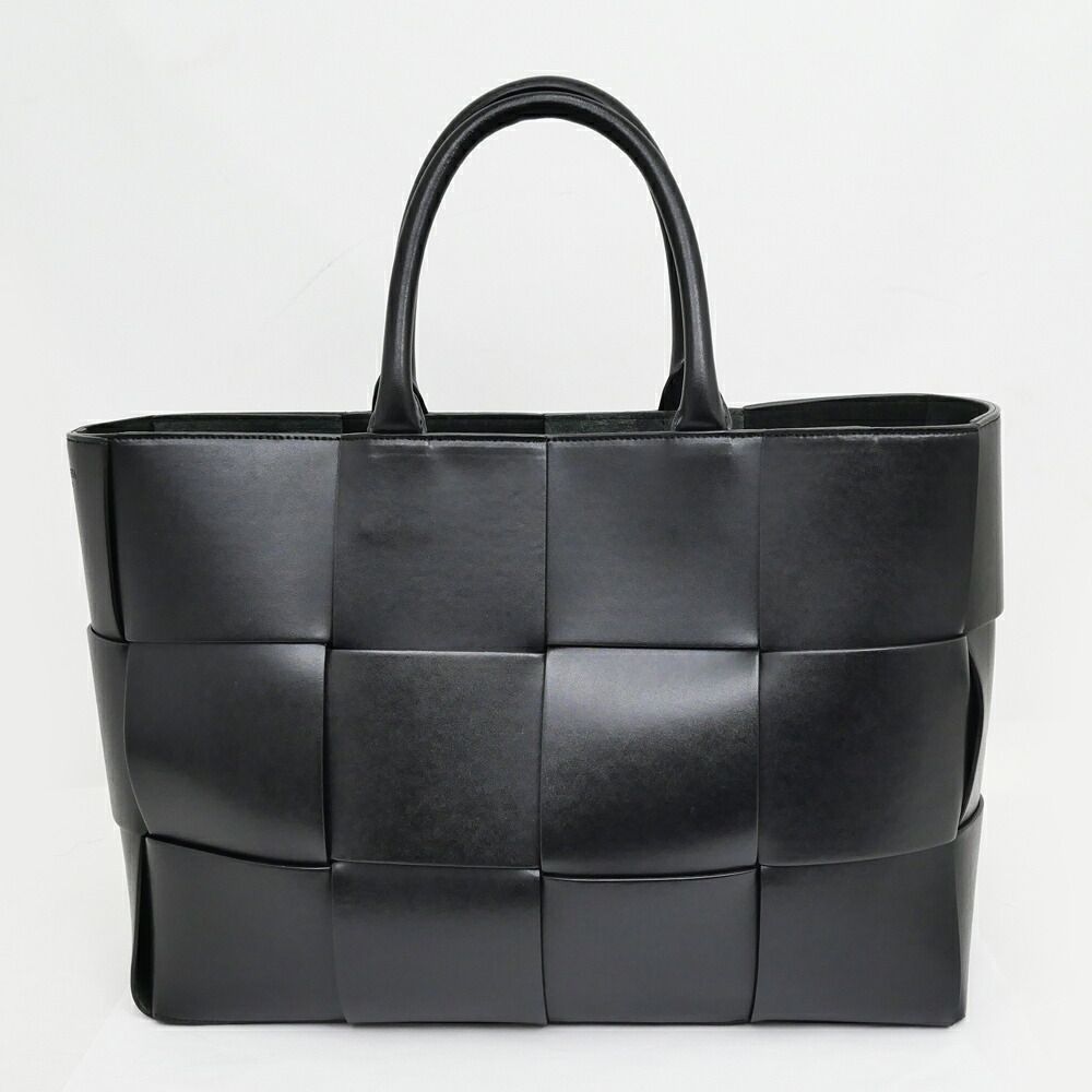 Bottega Veneta Arco Tote Black Intrecciato Calf Leather — view 7
