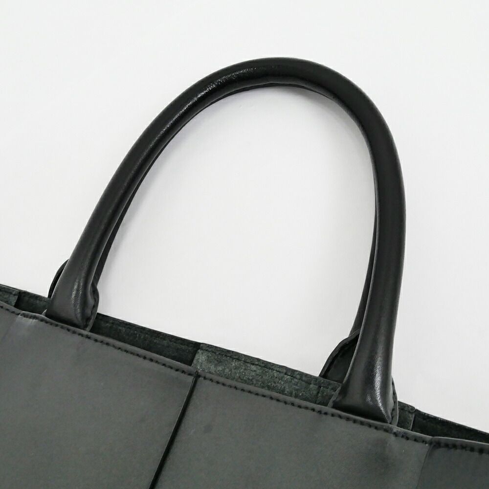 Bottega Veneta Arco Tote Black Intrecciato Calf Leather — view 6