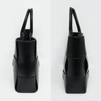 Bottega Veneta Arco Tote Black Intrecciato Calf Leather — view 2