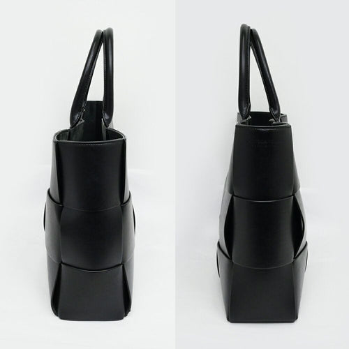 Bottega Veneta Arco Tote Black Intrecciato Calf Leather — view 2