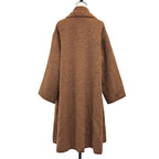 Fendi Vintage Oversized Shaggy Coat 42 Brown — view 3