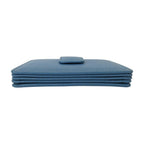 Prada Saffiano Leather Accordion Card Case Light Blue — view 3