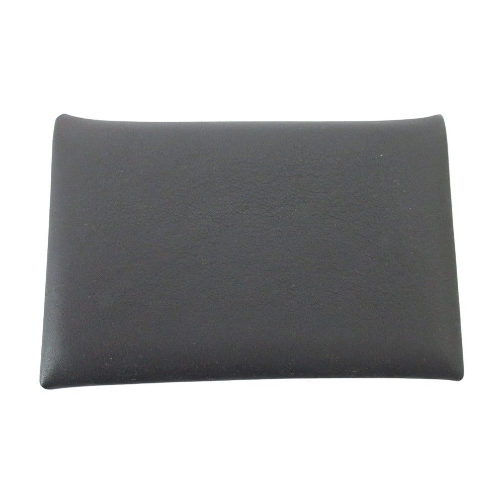 Hermes Calvi Sera Tattoo Swift Card Case Blue Indigo Jonunapur — view 2