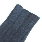 Hermes Cashmere Bottleneck Knit Sweater Navy — view 5
