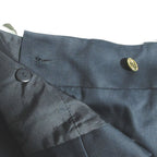 Chanel Vintage Gold Button Mini Skirt 34 Black — view 4