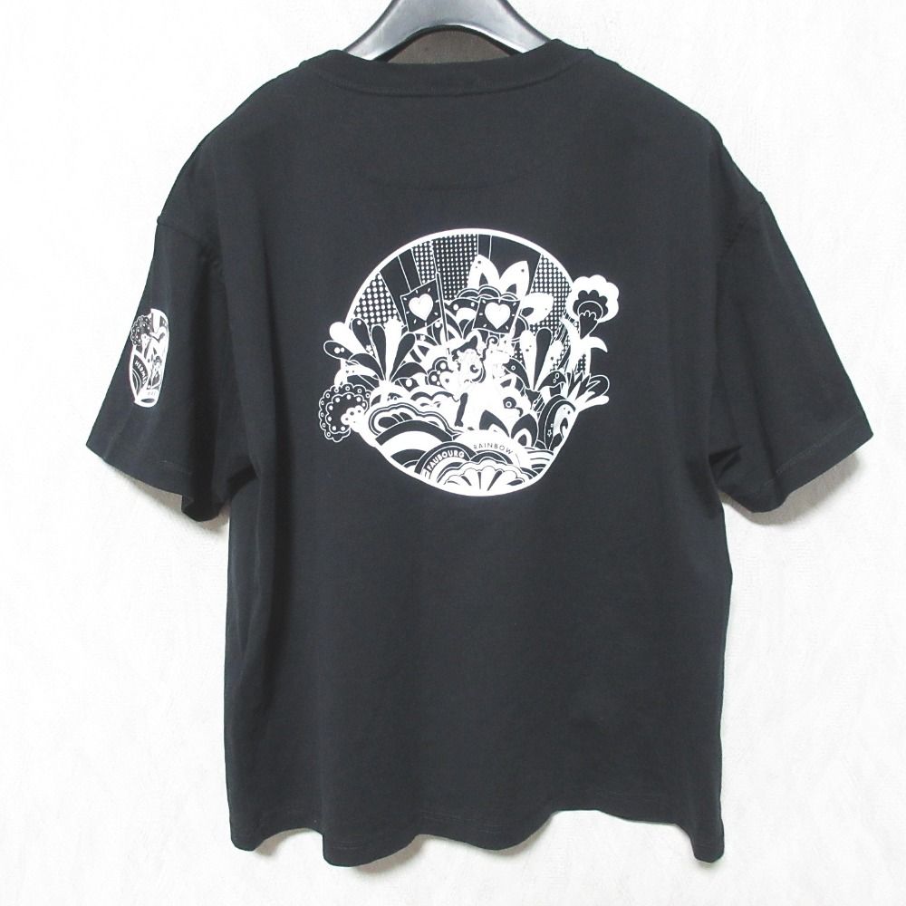 Hermes Cartouche Back Print T-Shirt 38 Black — view 2