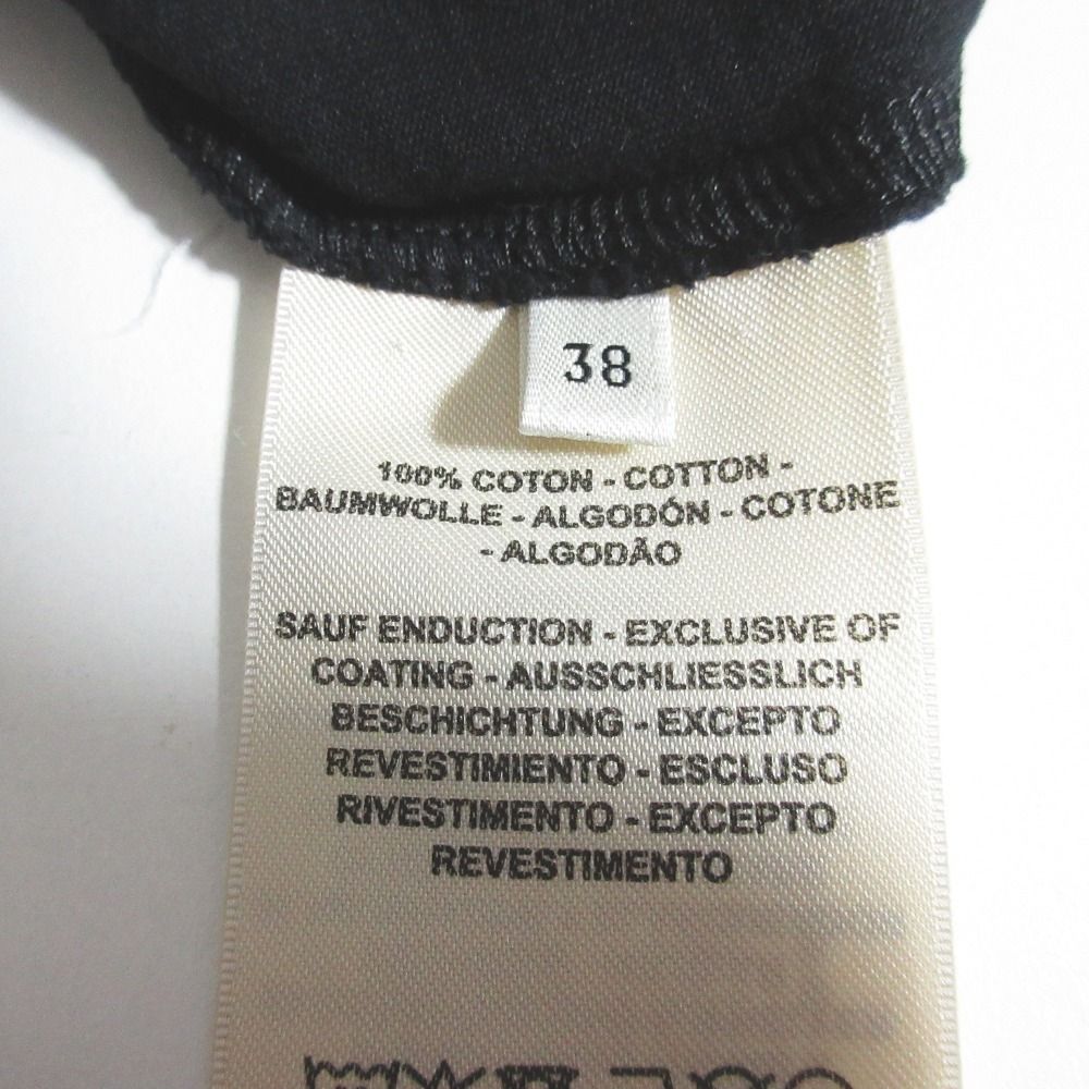 Hermes Cartouche Back Print T-Shirt 38 Black — view 7