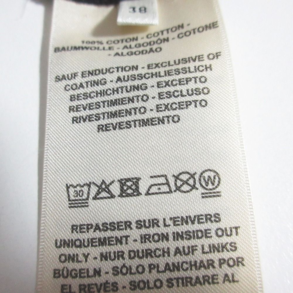 Hermes Cartouche Back Print T-Shirt 38 Black — view 8