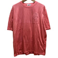 Hermes Embroidered T-Shirt Short Sleeve Top XL Pink