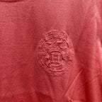 Hermes Embroidered T-Shirt Short Sleeve Top XL Pink — view 3