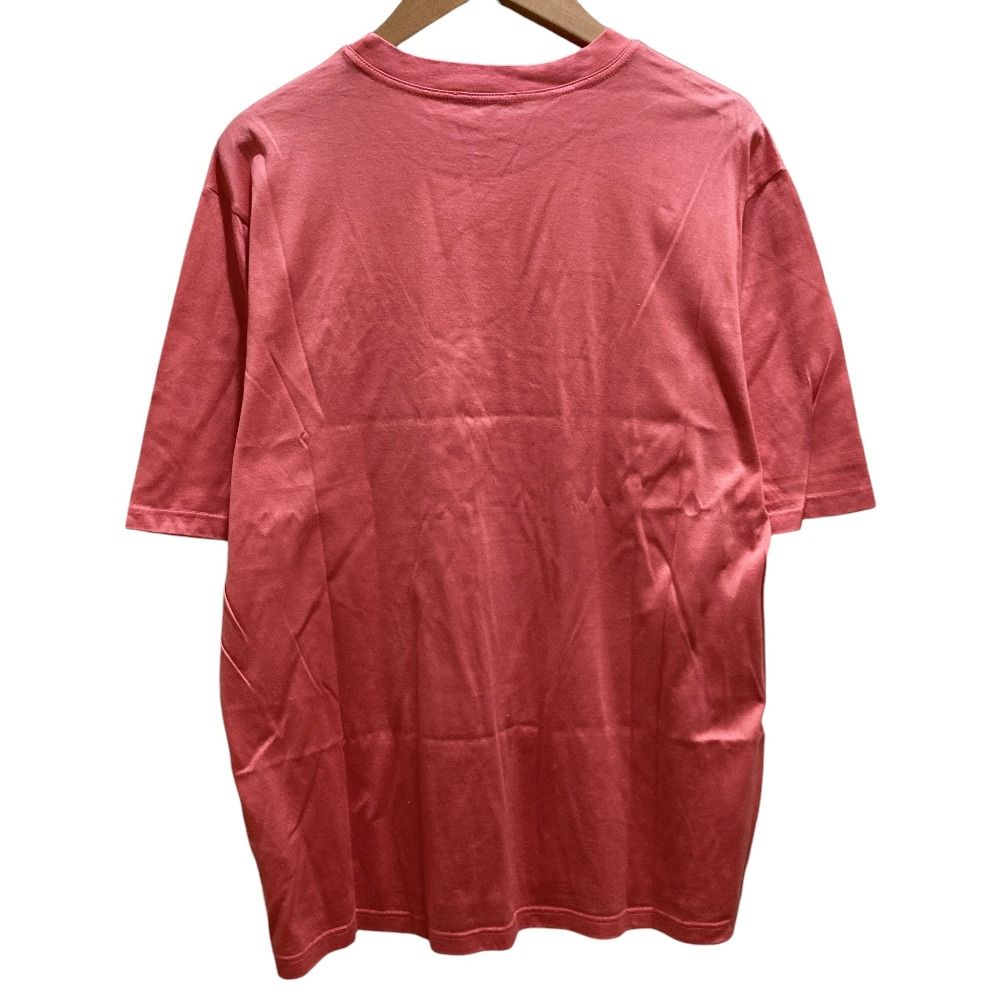 Hermes Embroidered T-Shirt Short Sleeve Top XL Pink — view 4