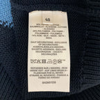 Hermes Candy Libris Knit Vest 40 Black Light Blue — view 7