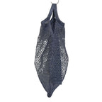 Prada Triangle Plate Mesh Mini Bag Metallic Color Light Blue — view 2