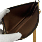 Louis Vuitton Soir Pochette Monogram Shoulder Bag Brown — view 5