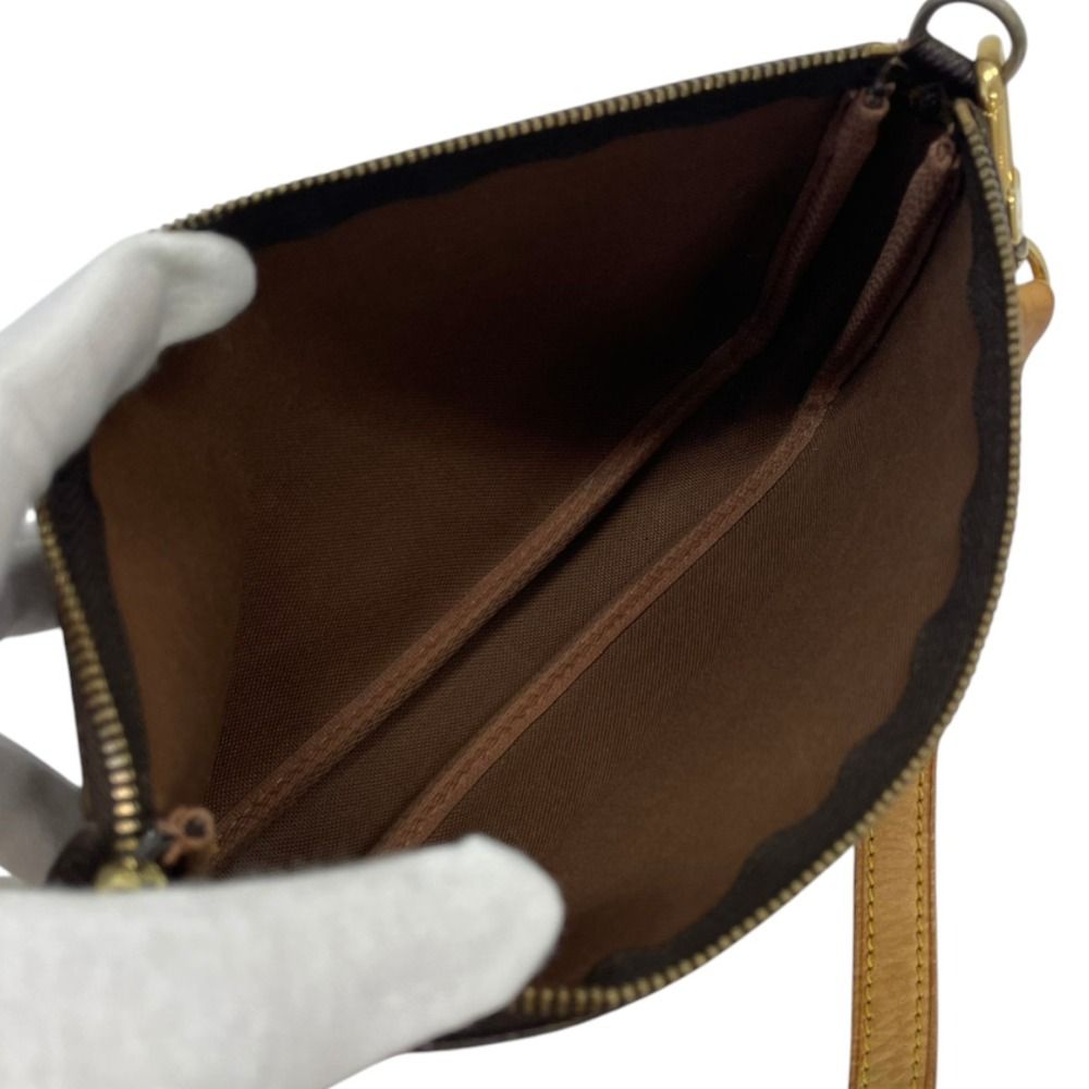 Louis Vuitton Soir Pochette Monogram Shoulder Bag Brown — view 5