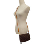 Louis Vuitton Soir Pochette Monogram Shoulder Bag Brown — view 6