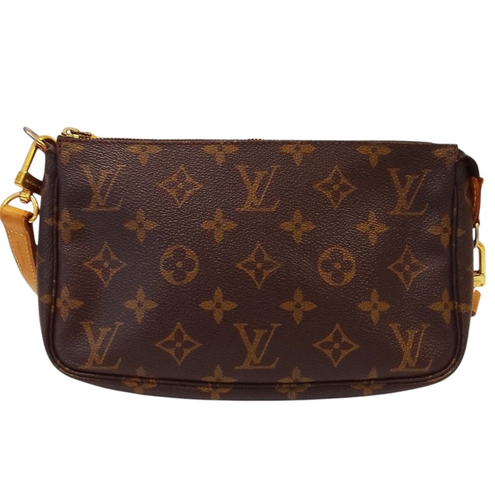 Louis Vuitton Soir Pochette Monogram Shoulder Bag Brown — view 2