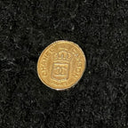 Chanel Vintage CC Logo Button Gold Tweed Jacket Skirt Set 38 Black — view 5