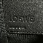 Loewe Leather Hammock Small Shoulder Bag Black — view 7