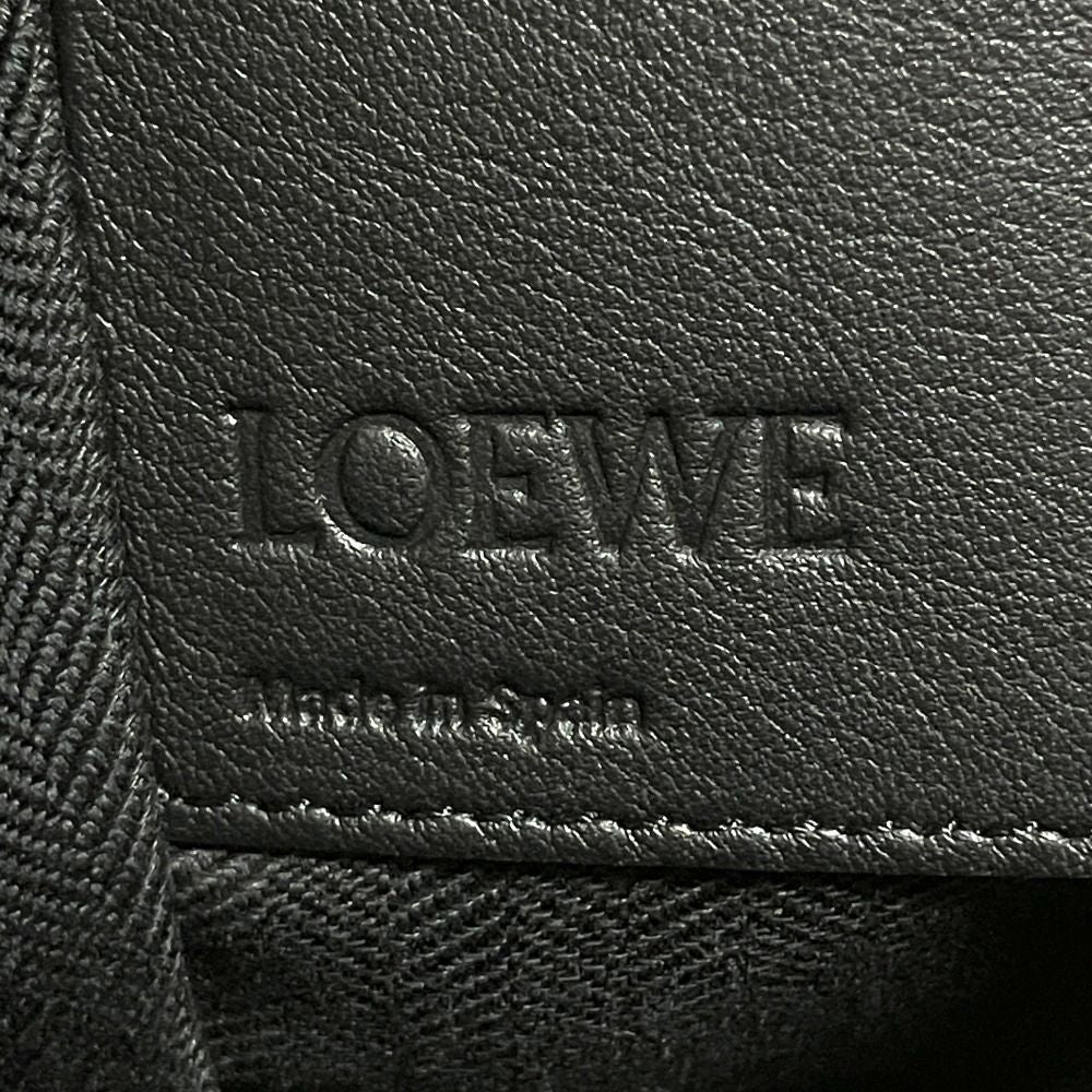 Loewe Leather Hammock Small Shoulder Bag Black — view 7