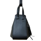 Loewe Leather Hammock Small Shoulder Bag Black