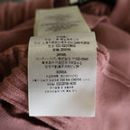 Fendi Short Sleeve Rib Knit Sweater Wool Pink 36 — view 8