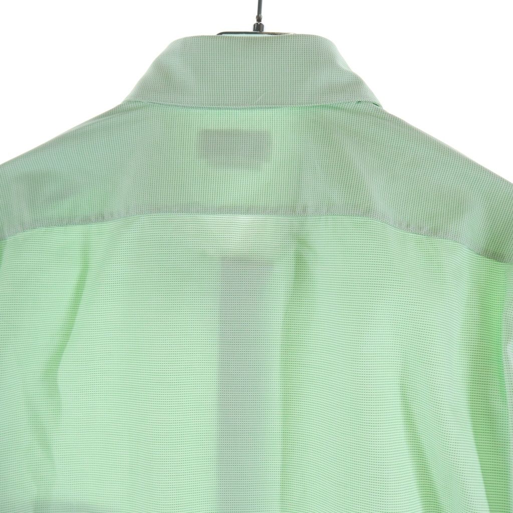 Hermes Chest Pocket Series Button Micro Square Pattern Regular Color Long — view 4