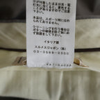 Hermes Cotton Pleated Trousers Pants Gray — view 8